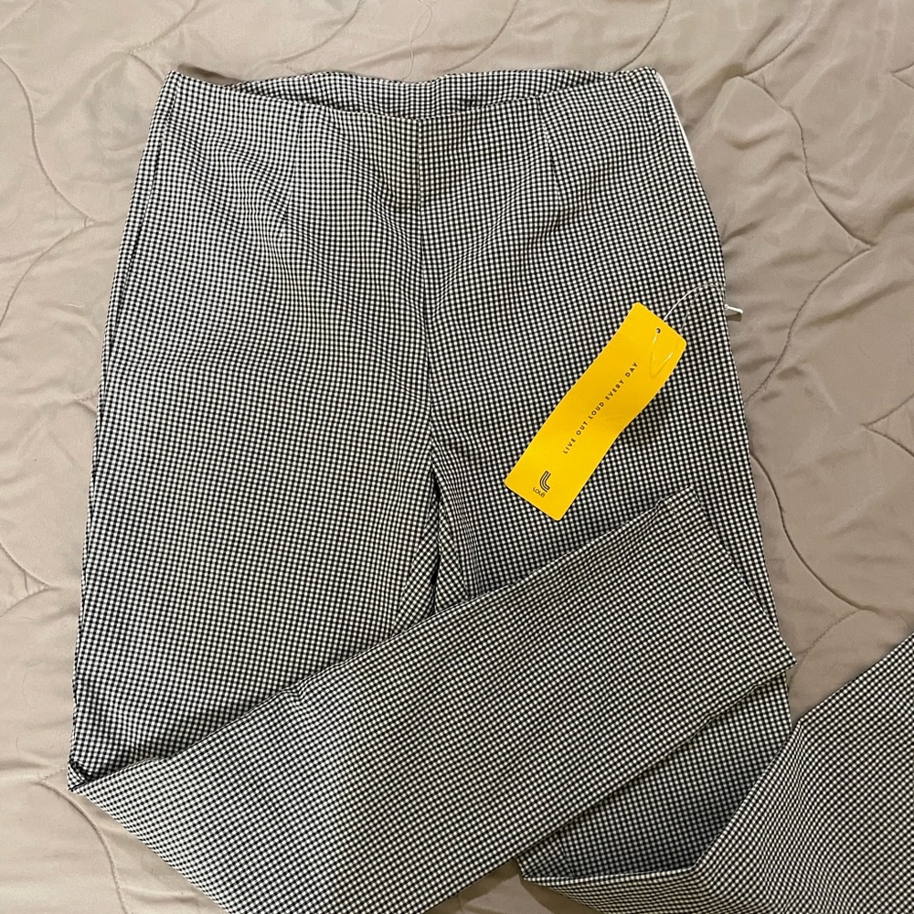 Lole size 4 Vichy cigarette pant